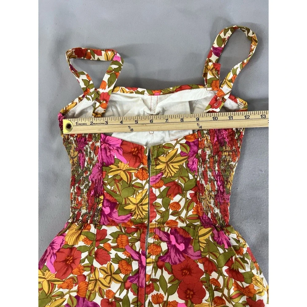 VTG Kahala Hawaii Hawaiian Romper Playsuit BATHING‎ SUIT Floral Y2K USA
